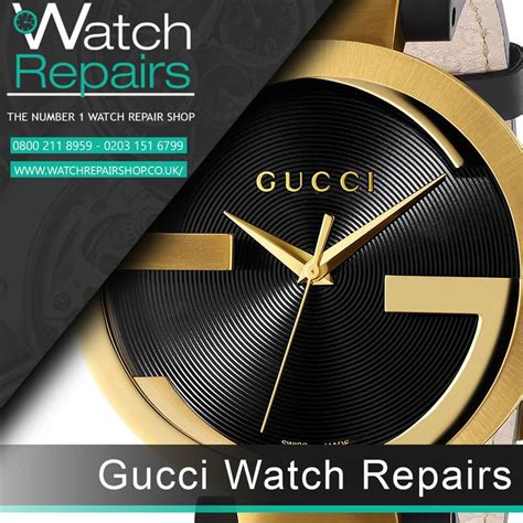 gucci watch repair locations.